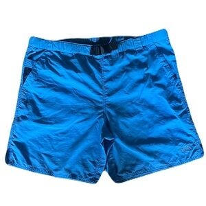 The North Face Blue Belted Swim Shorts Size M